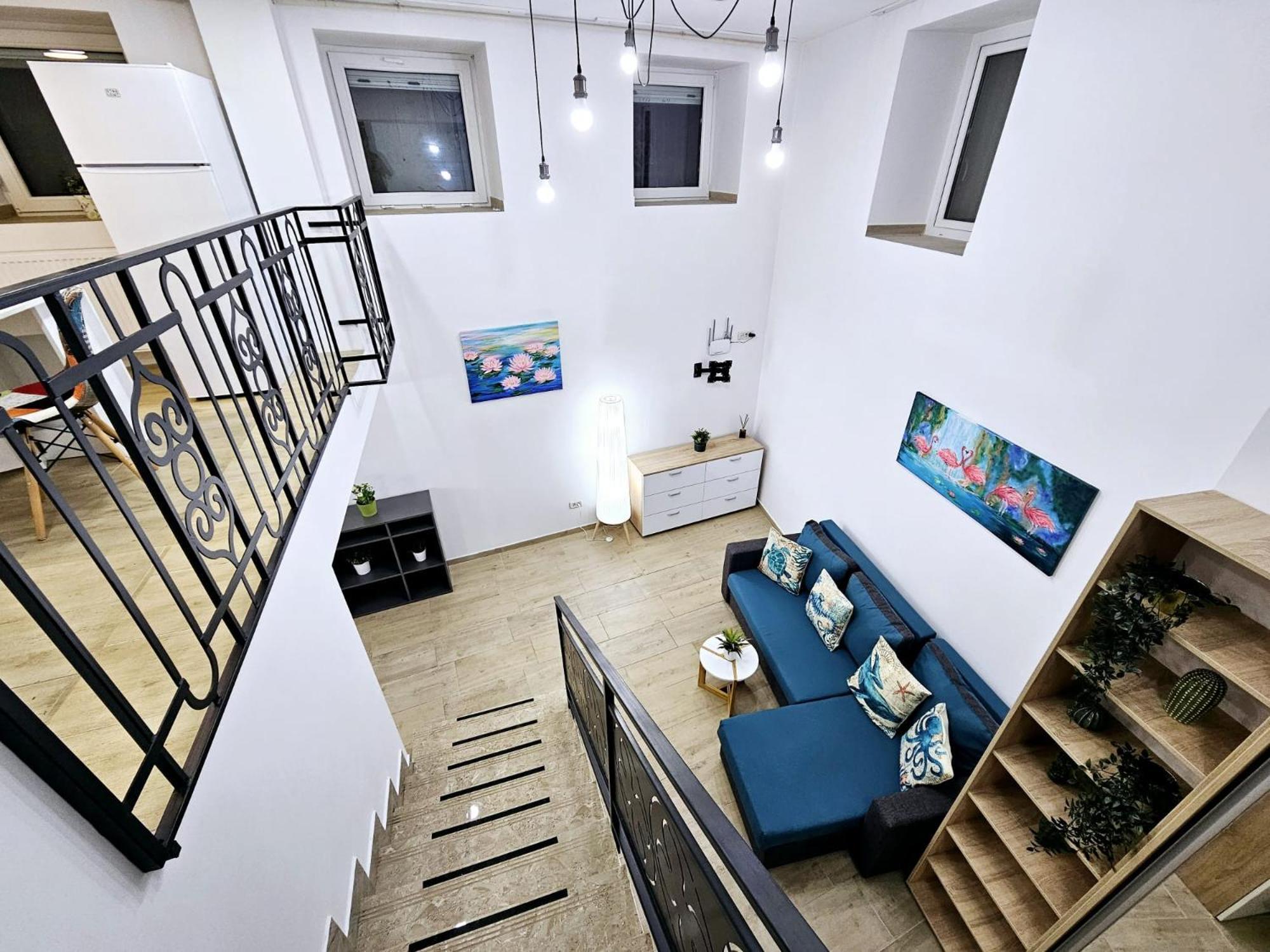 公寓 Lovely Duplex Cismigiu Park - Pop1 布加勒斯特